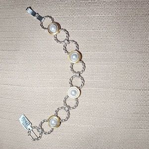 New Brighton Meridian Golden Pearl Bracelet, NWT